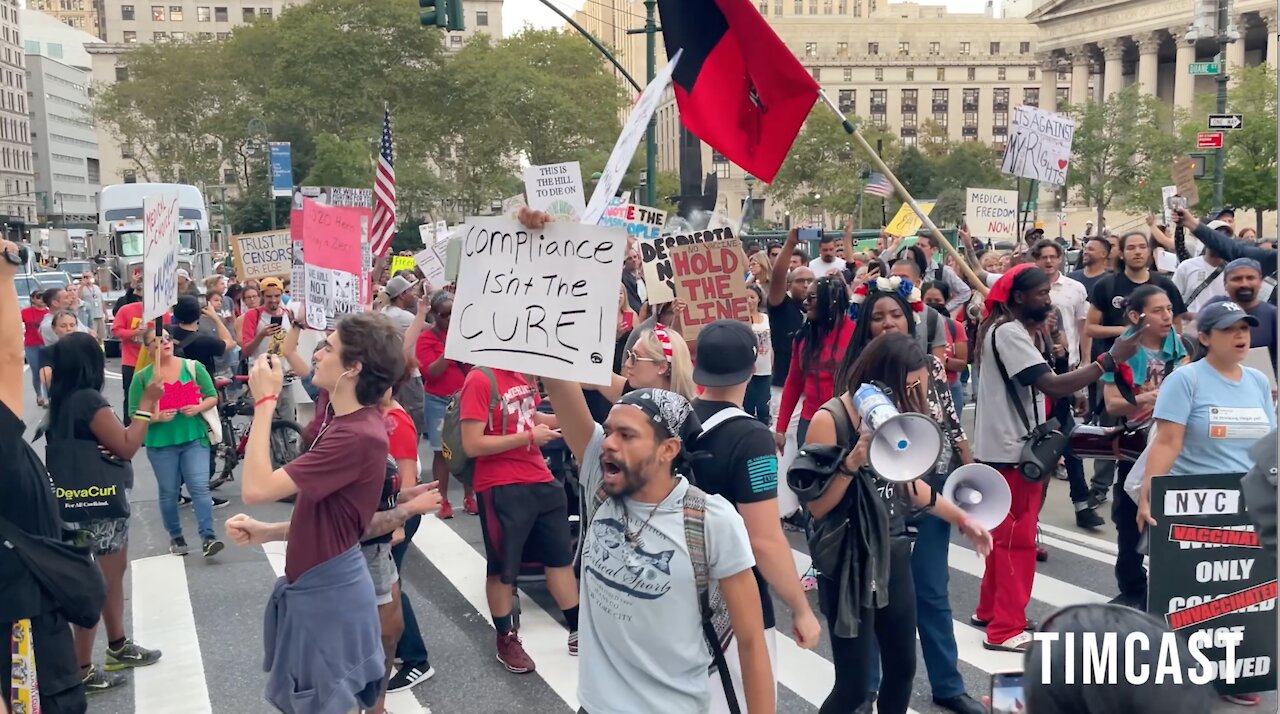 NYC Walk Out Protest