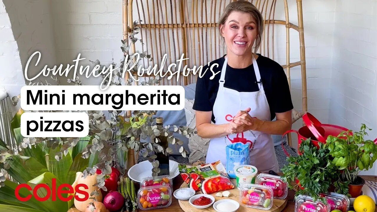 Courtney Roulston’s mini margherita pizza recipe