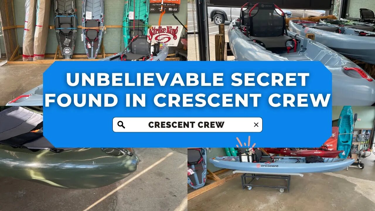 Unbelievable Secret Found in Crescent Crew - Tandem Kayaking Gets Unexpected Twist!