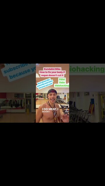 How to #fix your body if #vegan doesn’t cut it#How #fit? #Kundalini #Hack #youngdad #hot#exercise#ig