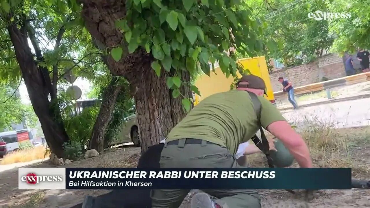 Ukrainischer Rabbi bei Hilfsaktion in Kherson unter Beschuss