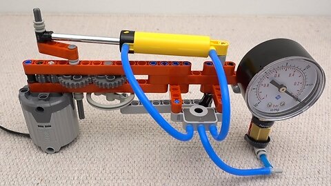 Lego Vacuum Pump - Brick Experiment Channel