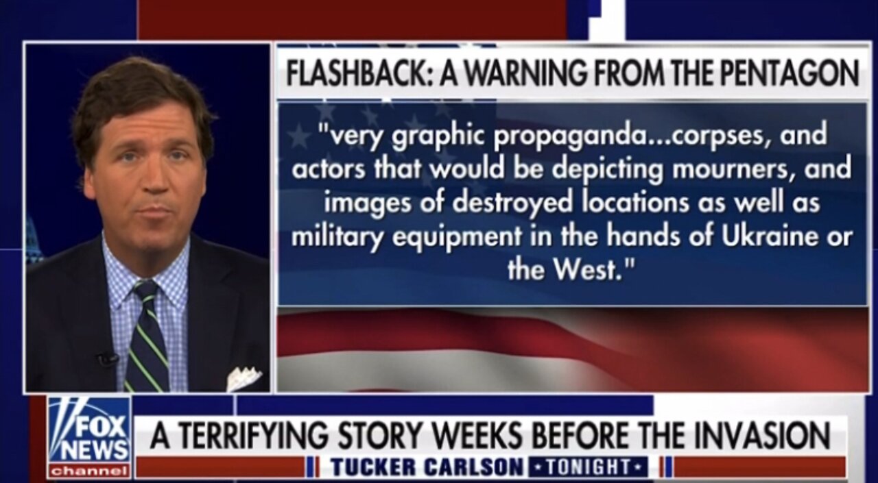 Tucker Carlson: War Machine Monologue