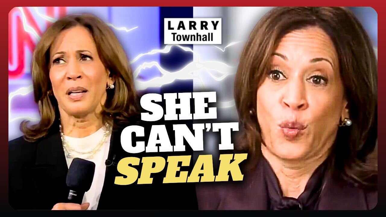 Kamala's CNN Town Hall Was a TOTAL TRAIN-WRECK!