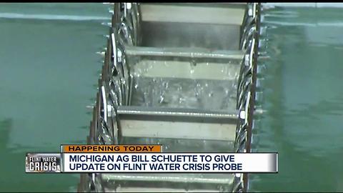 Update on Flint water crisis probe expected today