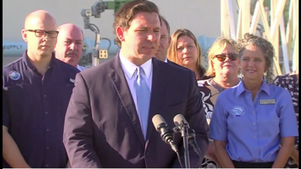 Gov. DeSantis visits Jupiter, announces new legislation to protect Florida's water