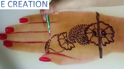 Stylish bridal full hand mehndi design for hand||wedding pr lgaye dulhan ko ye shandaar mehndi||