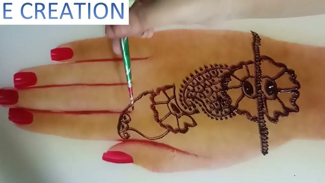 Stylish bridal full hand mehndi design for hand||wedding pr lgaye dulhan ko ye shandaar mehndi||