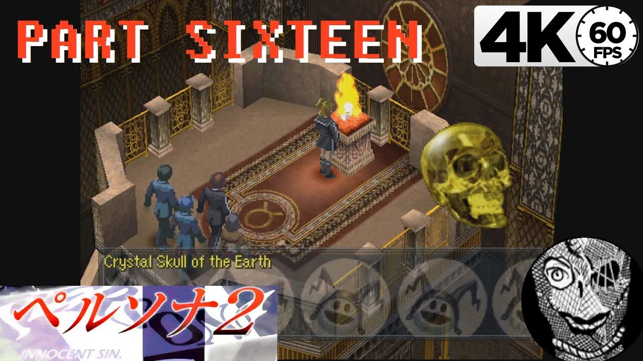 (PART 16) [Wind, Water, Fire, Earth Crystal Skulls] Persona 2: Innocent Sin PS1