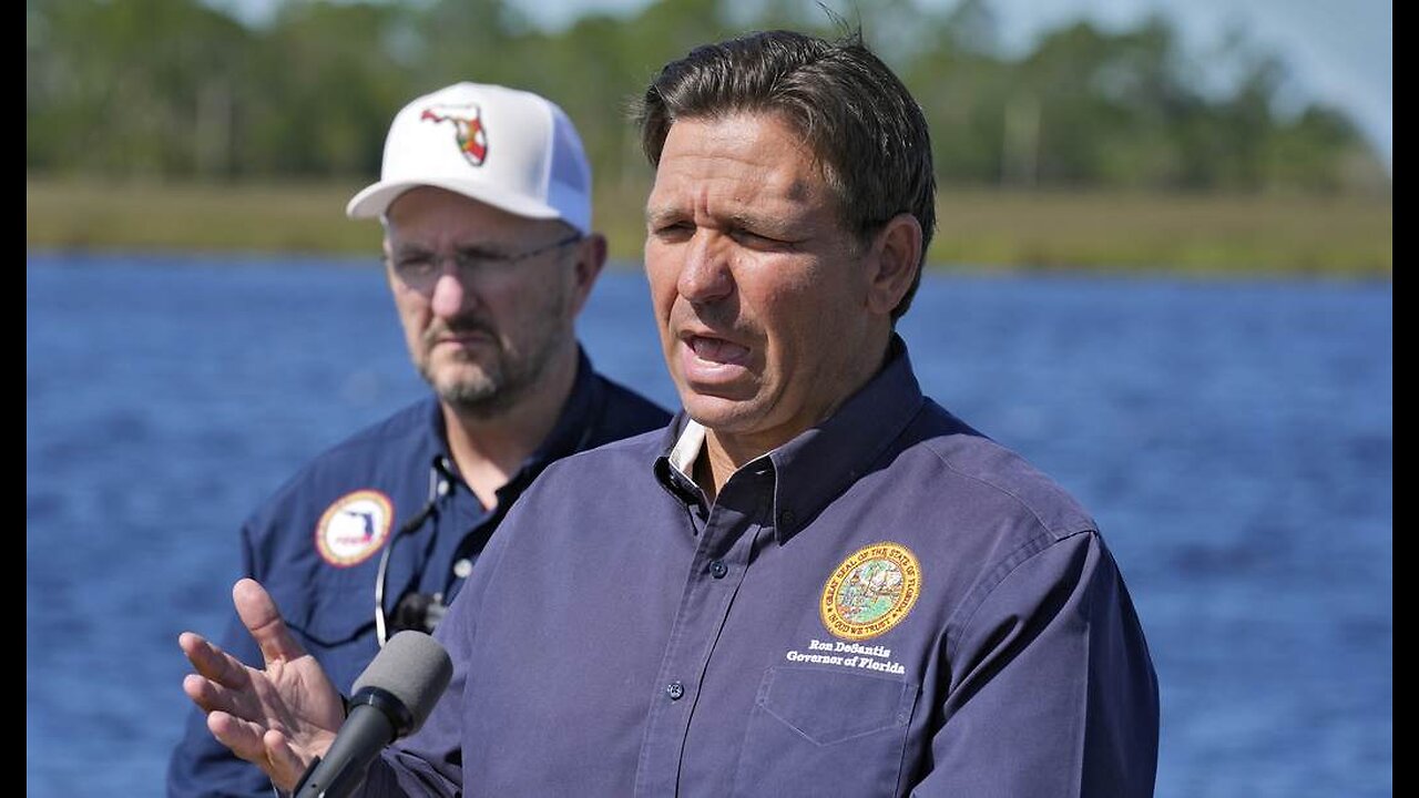 SEE Ron DeSantis Drops a Reporter for Leading Question About Hurricane Milton