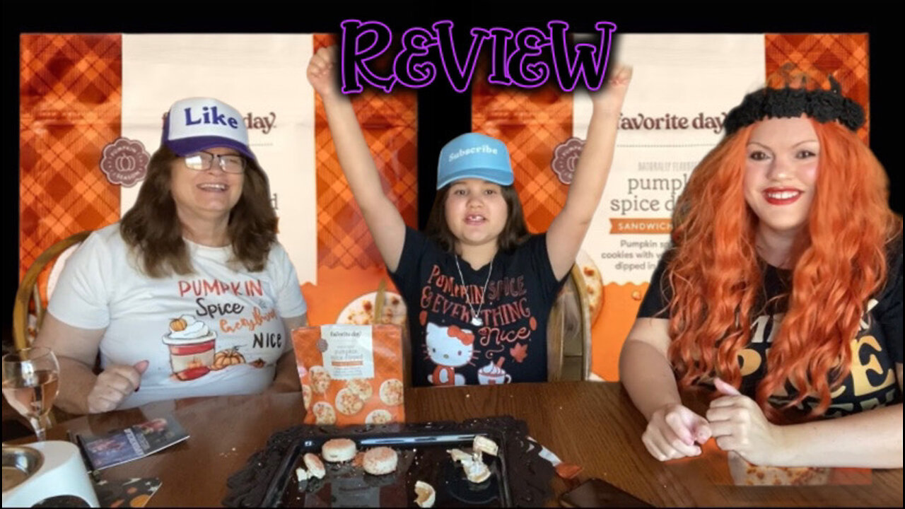 Favorite Day Pumpkin Spice Dipped Sandwich Cookies Review