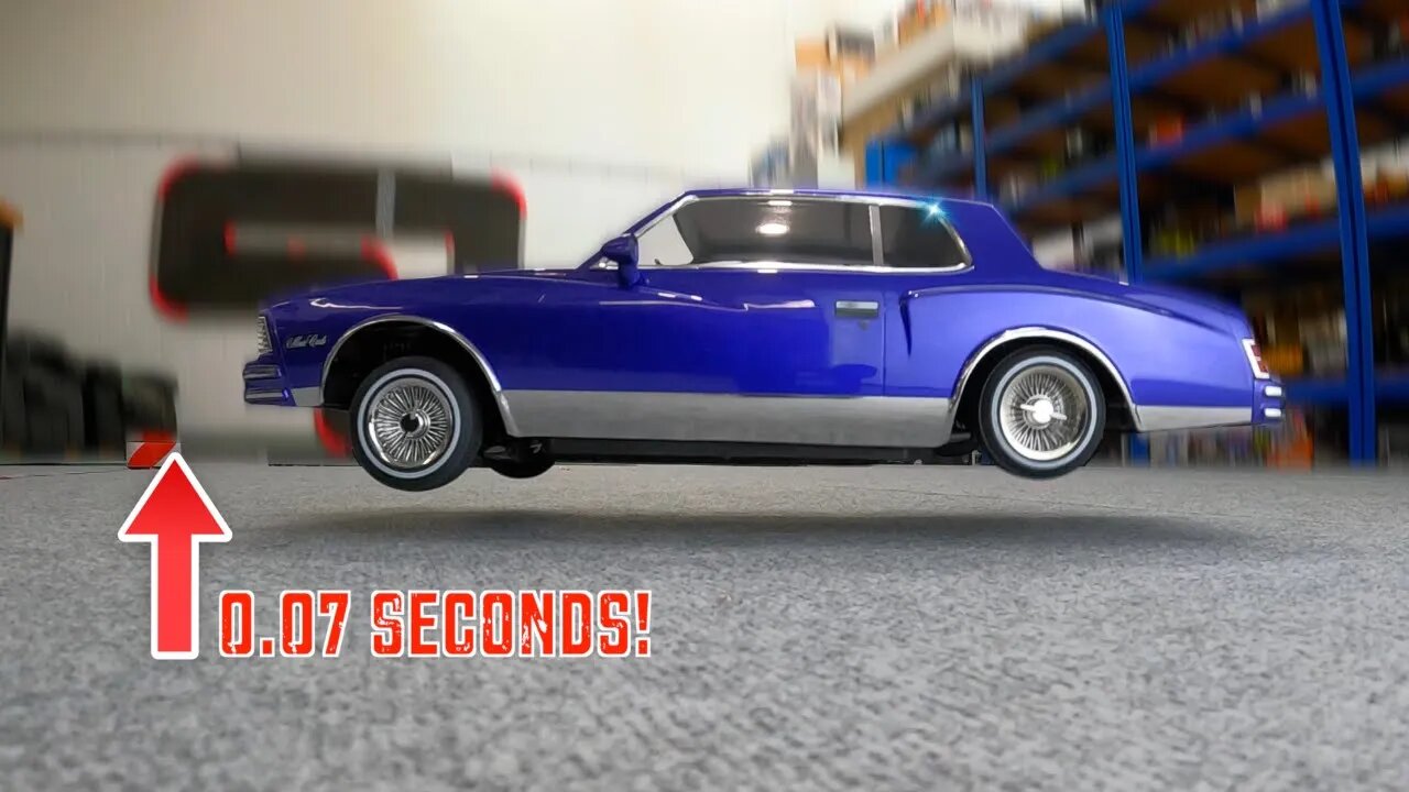 This RC Lowrider Can Bounce ALL 4 Wheels off the Ground!