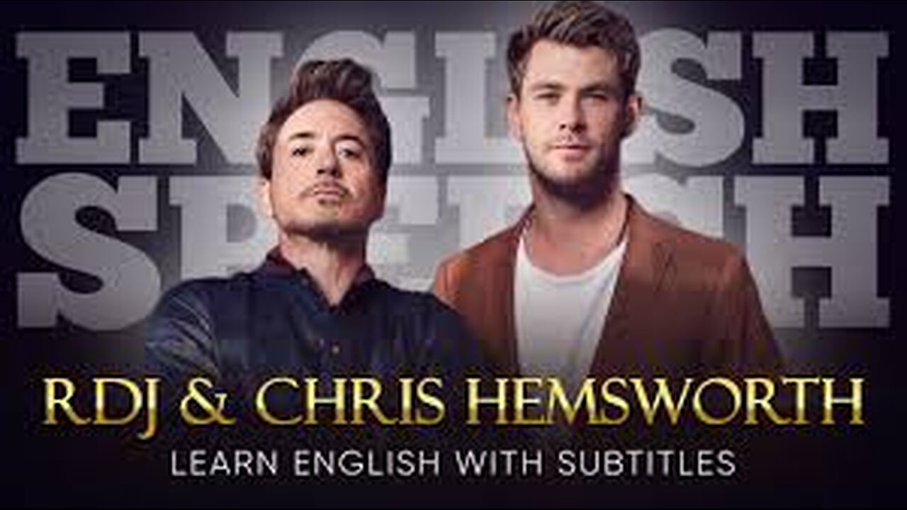 ENGLISH SPEECH | RDJ & HEMSWORTH: Walk of Fame (English Subtitles)