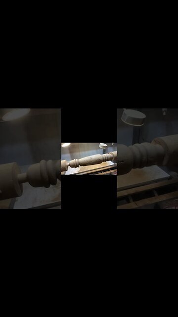 Reviving History: Bringing a 200-Year-Old Oak Back to Lifes #woodworking #lathe #shortvideo