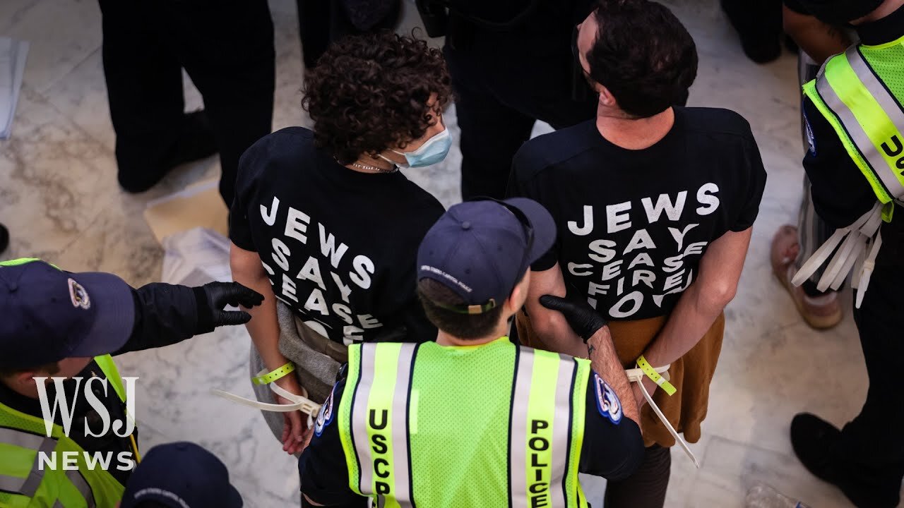 Israel-Hamas War: Demonstrators Arrested at U.S. Capitol Peace Rally | WSJ News