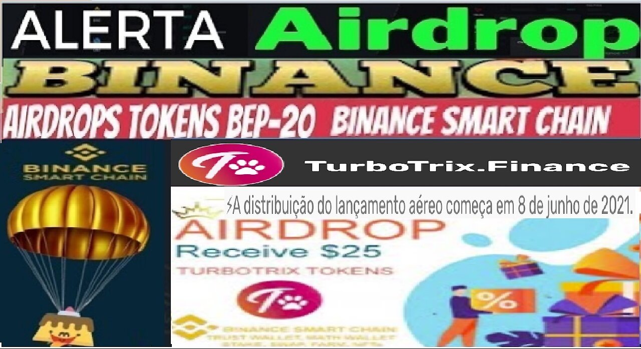 [ Airdrop TurboTrix ] Ganhe 500 Token TTF ($5) | Referido 100 TTF ($1) | Dist 8/6/2021 | Home Office