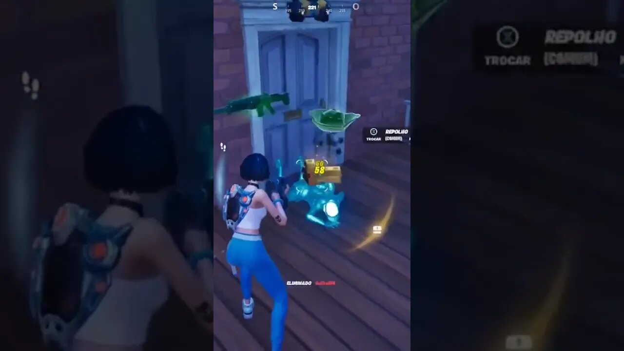 Tiro e porrada na mansão dos Prados #fortnite #shorts