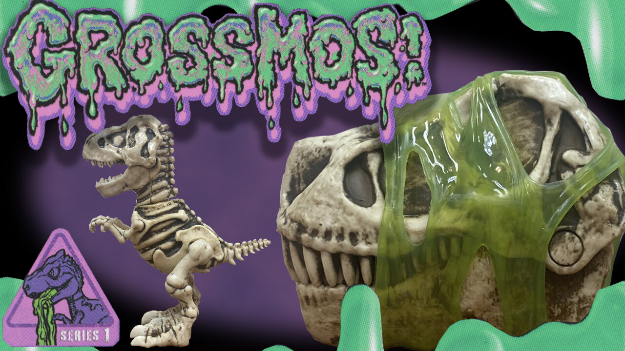 GrossMos! Dino Head - Poorly Done Unboxing & Review