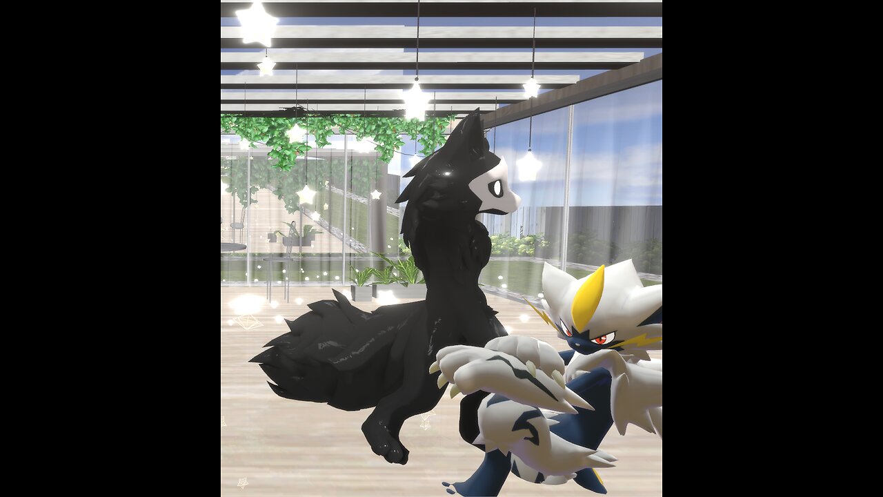 Shiny Zeraora & Puro MMD Dive to the Blue