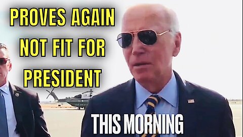 Biden Showed AGAIN this morning what Kamala and the Democrats were HIDING and covering for…