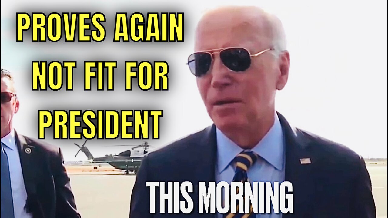 Biden Showed AGAIN this morning what Kamala and the Democrats were HIDING and covering for…