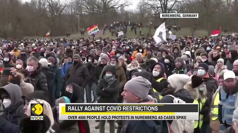 Nuremberg Germany Protesting Restrictions