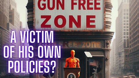 Trump Almost Fell Victim To His Own Gun Free Zone... Abolish Gun Free Zones?