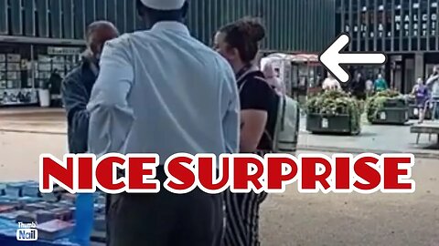 Lady comes to the Dawah Stall. Nice Ending!