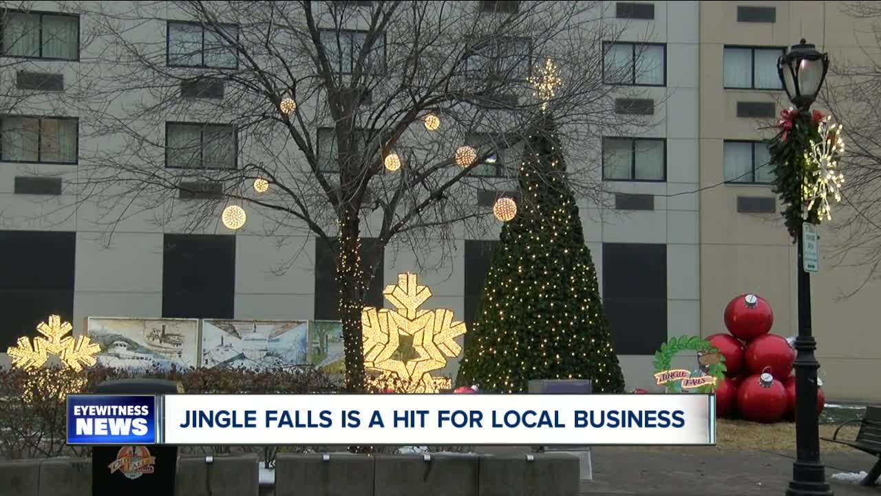 Jingle Falls holiday events help spark local business during the off-season in Niagara Falls