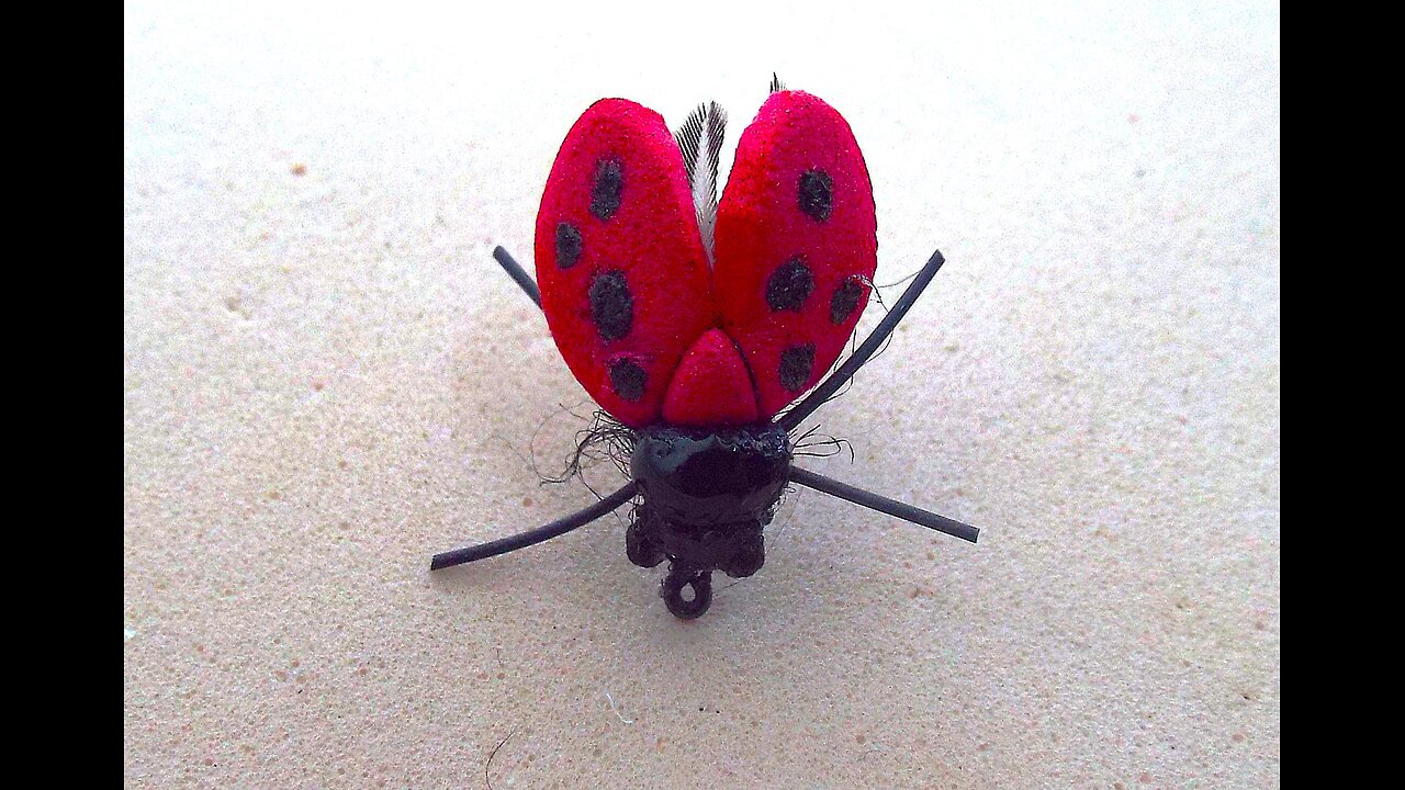 Foam Lady Bird Fly