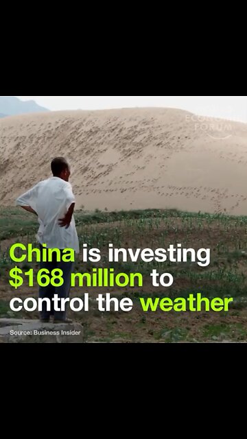 China is investing hundreds of millions to control the weather