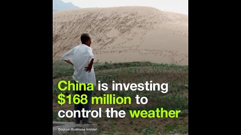 China is investing hundreds of millions to control the weather