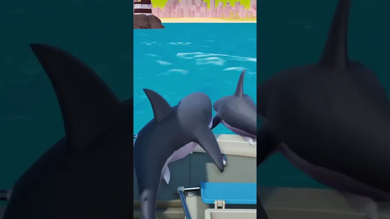 I will not let go, neither will the shark #gangbeasts #gangbeastsfunnymoments #gaming #gamingvideos