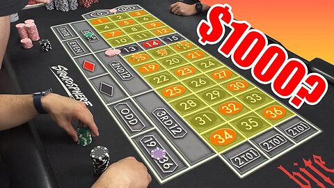 This Roulette System can get you $1000....
