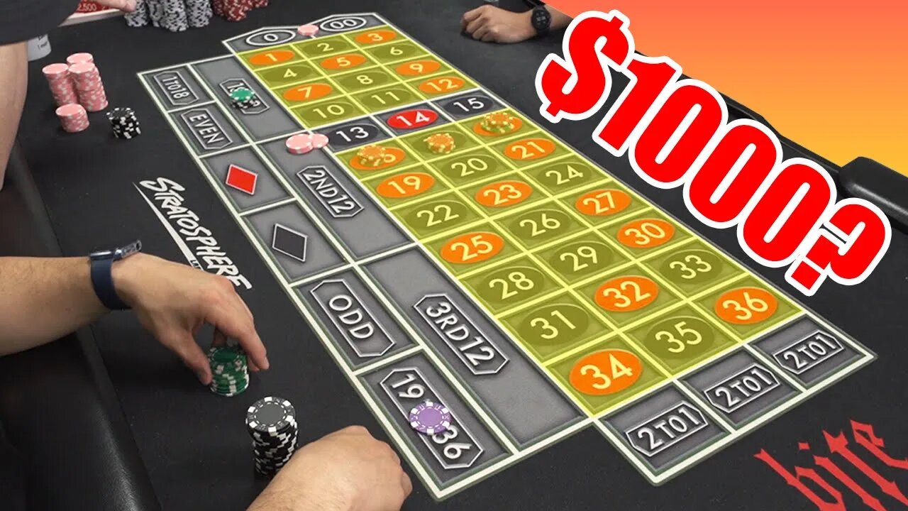 This Roulette System can get you $1000....