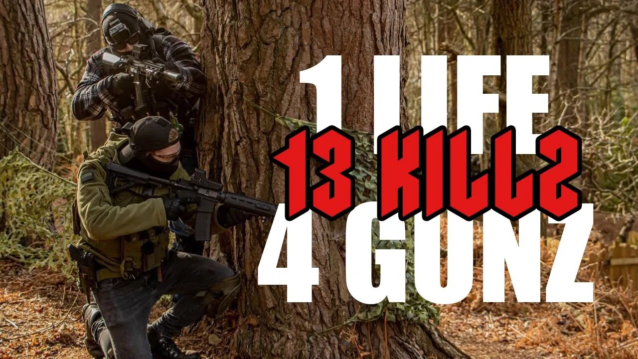 4 Guns, 13 kills, 1 Life - Epic CQB Airsoft Killstreak