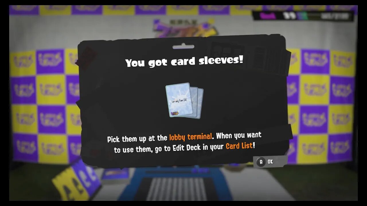 Splatoon 3 - Tableturf Battle - Jel La Fleur's Card Sleeve