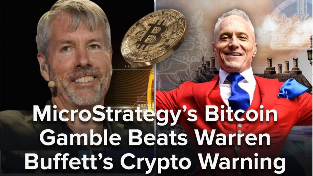 MicroStrategy’s Bitcoin Gamble Beats Warren Buffett’s Crypto Warning