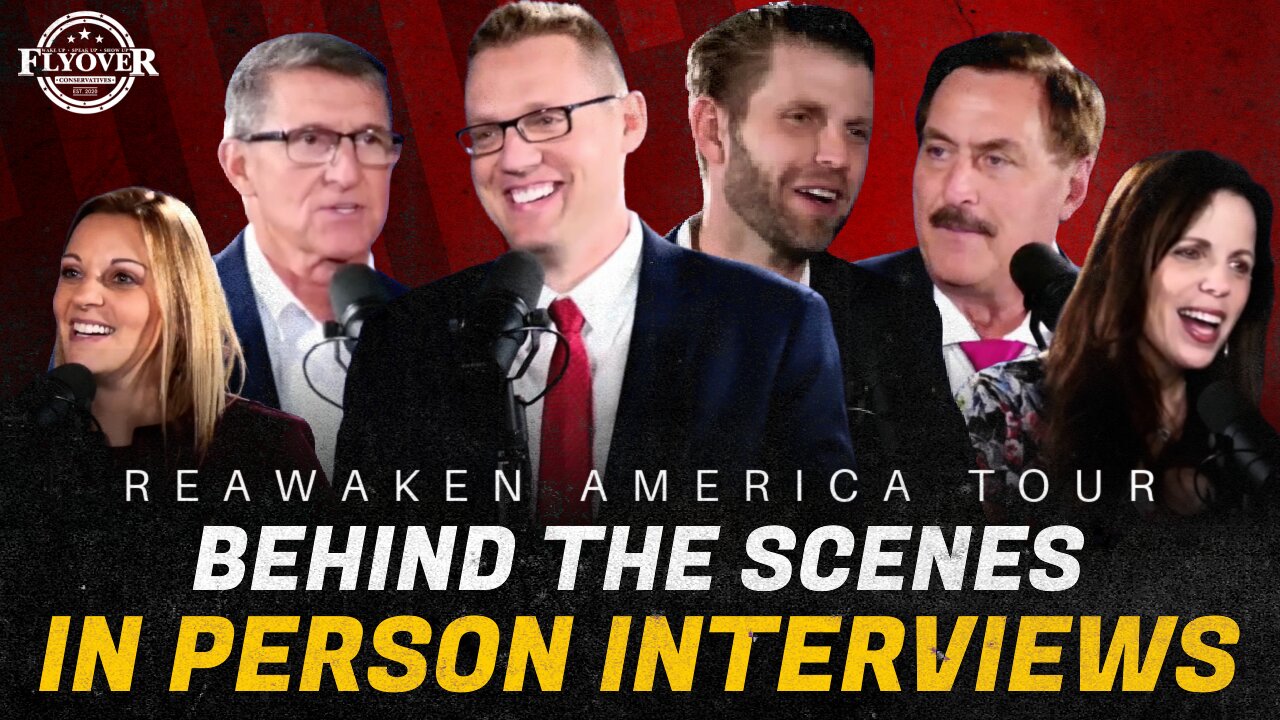 FOC Show: Behind the Scenes of ReAwaken Tour | ALL IN-PERSON INTERVIEWS | ReAwaken America Tour PA