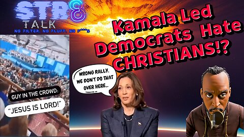 Kamala Led Democrats KICK CHRISTIANS OUT of the Rally