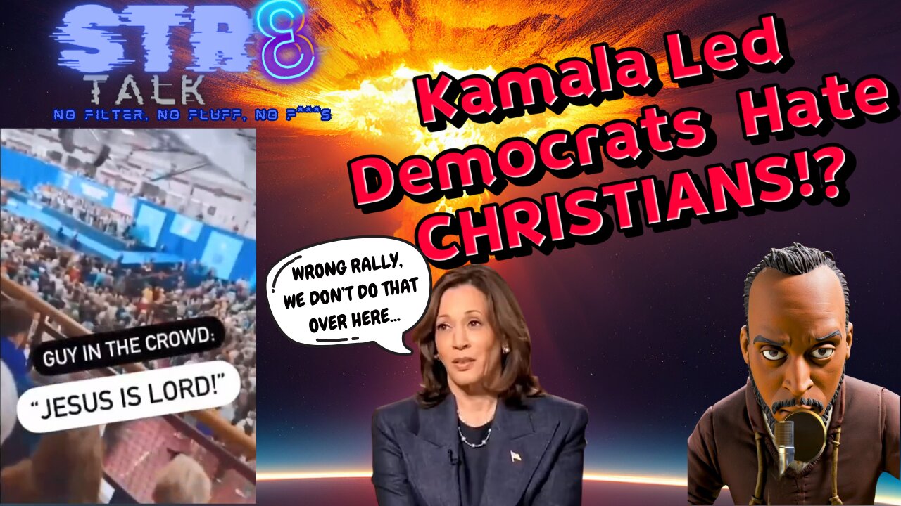 Kamala Led Democrats KICK CHRISTIANS OUT of the Rally