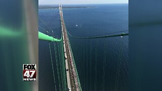 Mackinac Bridge climb being auctioned