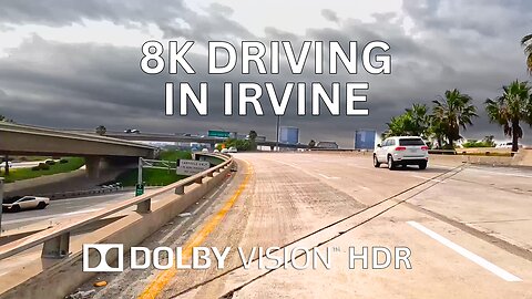 Driving in Irvine, California 🌴 8K Dolby Vision HDR ☀️ Orange County, USA