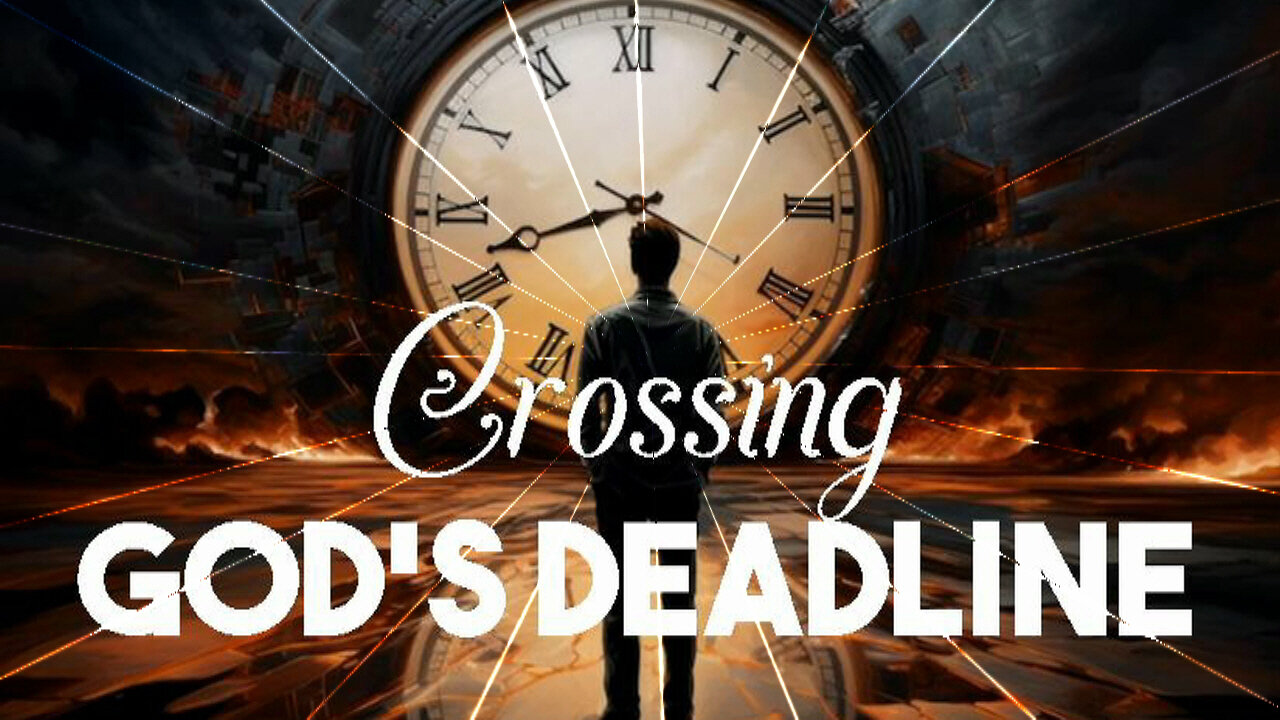 +33 CROSSING GOD'S DEADLINE, Proverbs 29:1