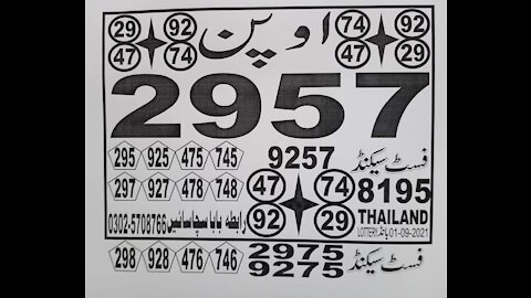 Thai Lottery 06