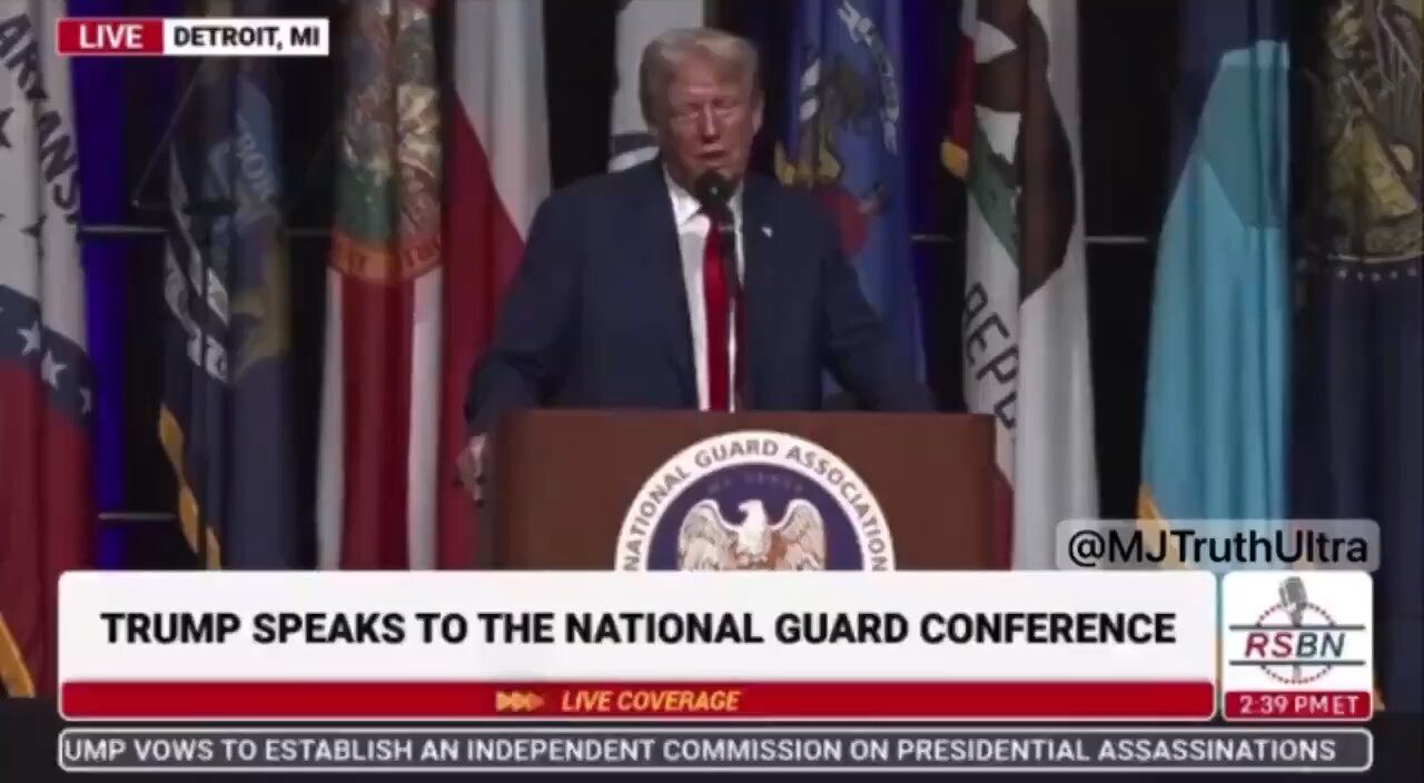 HUGE!!! Trump Announces the he will be Creating a Space National Guard as the Primary Combat Reserv