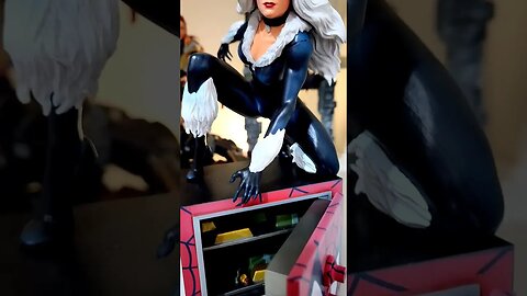 Black Cat by Marvel Select Gallery #spiderman #blackcat #feliciahardy #diamondgallery #diamondselect