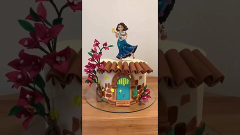 Casa Madrigal Theme cake 🎂 #trendingshorts #trendingvideo