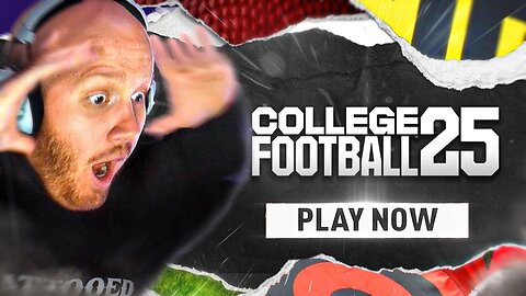 TIMTHETATMAN PLAYS NCAA CFB 25 FOR THE FIRST TIME
