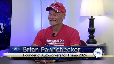 Founder of Autoworkers for Trump 2024 - Brian Pannebecker